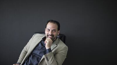 Karim Helal says that as a start-up chief he has to be constantly moving and finding ways to make his business grow. Mona Al Marzooqi / The National