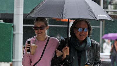 Gigi Hadid also paid homage to her father, Mohamed Hadid, a property mogul in the US. Getty Images