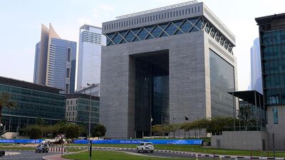 Office rents in DIFC increased by 5.7 per cent year-on-year to Dh370 per square foot. Satish Kumar / The National