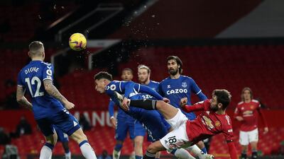 Ben Godfrey, 5 - It took a brave header from the young defender to prevent Cavani’s chipped cross from reaching Fernandes, who caught him in the face for his troubles. Like his teammates he struggled to deal with the energy of Rashford and the menace of Cavani. AFP
