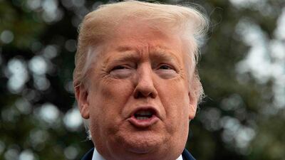 Donald Trump has been nominated for Worst Actor award for his appearances in documentaries 'Death of a Nation' and 'Fahrenheit 11/9'. AFP