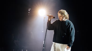 Lewis Capaldi returns to Abu Dhabi after a powerful performance in January. Photo: Saadiyat Nights