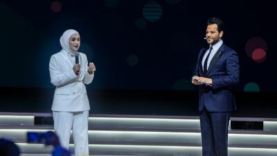 Iraqi pharmacist Tala Al Khalil, another of the four winners, has been helping children living with cancer