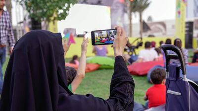 The outdoor festival at Al Reem Central Park created an experience for all the family to enjoy.
