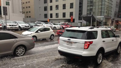 A reader says drivers must be especially careful when driving in the rain. Antonie Robertson / The National