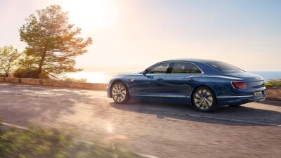 Bentley has given the Azure what it calls contemporary lines and sculpted surfaces