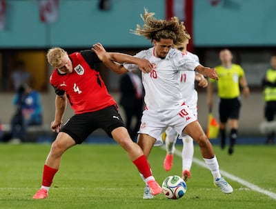 Friendly between Austria and Tunisia. Reuters