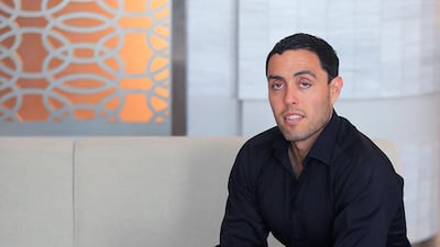 Jairek Robbins advises those in the corporate world to focus on their passions and strengths. Satish Kumar / The National