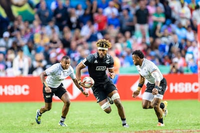 Luke Masirewa, centre, said the only experience to rival their Pitch 1 triumph last year was when he subsequently in Hong Kong with New Zealand. Getty Images