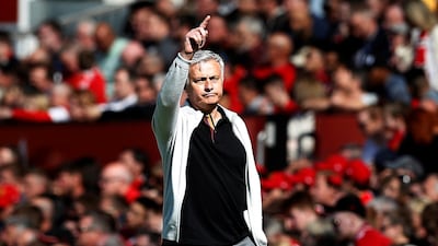 Manchester United manager Jose Mourinho has become something of a cup specialist in recent times. Darren Staples / Reuters