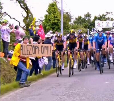 A Tour de France spectator has been arrested in relation to the worst crash in the history of the event. Gendarmerie du Finistere