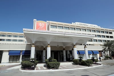 Outside the revamped Le Meridien. Chris Whiteoak / The National