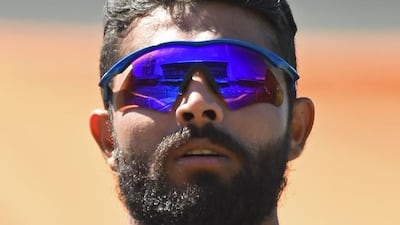 India cricketer Ravindra Jadeja shown during the Cricket World Cup earlier this year. Greg Wood / AFP / March 6, 2015