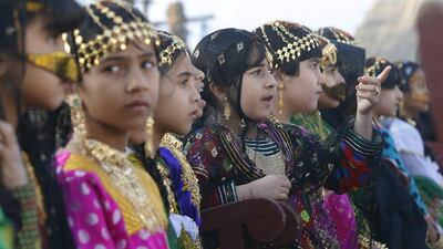 The first Mal Aoal Festival in Dibba, which celebrates traditional Emirati identity and its history, concludes today. Ravindranath K / The National