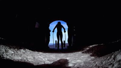 Patricia Mangan of the United States starts a run during the Alpine Skiing Women's Downhill training on day nine of the PyeongChang 2018 Winter Olympic Games at Jeongseon Alpine Centre. Alexander Hassenstein / Getty Images