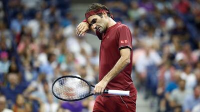 Roger Federer was defeated in four sets by John Millman in the US Open fourth round. AFP