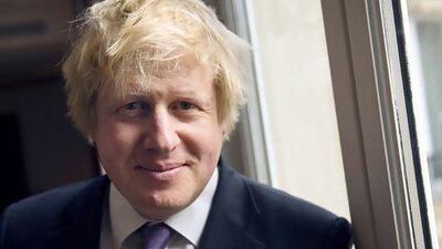 The London mayor Boris Johnson is on a trade mission in the region to lure Arabian Gulf investment into the British capital. Miguel Medina / AFP