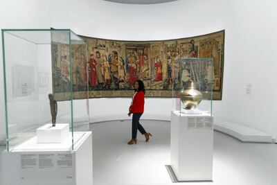 The exhibition shows how the Louvre became a truly universal museum during the 19th century by acquiring works from across the globe. Christopher Pike / The National