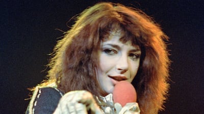 Kate Bush's 1985 song 'Running Up That Hill' is back in the charts after it appeared on TV show 'Stranger Things'. Photo: Pete Still / Redferns