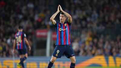 Robert Lewandowski – 8. Stopped the ball and crossed it to Dembele to head Barca in front. Turned and smashed the third goal in with his left foot on 22. Now scored 17 goals in 15 games for his new club. Walked off to 85,000 singing his name after 63. A shame that he’s unlikely to feature in the latter stages of the Champions League. Getty