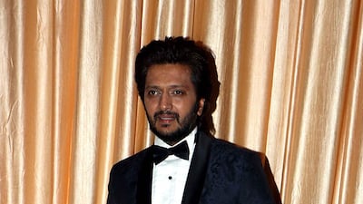 Actor Riteish Deshmukh attends the wedding reception of Isha Ambani, whose father is tycoon Mukesh Ambani, with Anand Piramal, son of Indian billionaire industrialist Ajay Piramal. Photo: AFP