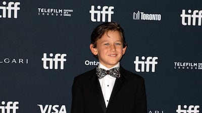 Actor Mateo Zoryon Francis-DeFord at the premiere of 'The Fabelmans'. AFP