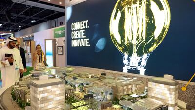 A model on display at Cityscape Global in Dubai which kicked off on September 11, 2017. Chris Whiteoak / The National