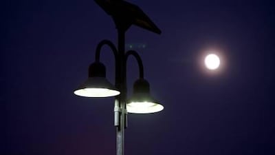 A new effort began this week to promote the largest solar illumination scheme in the Middle East. But the technology, now being used successfully in Dubai Motor City's Green Community, is slow to be replicated.