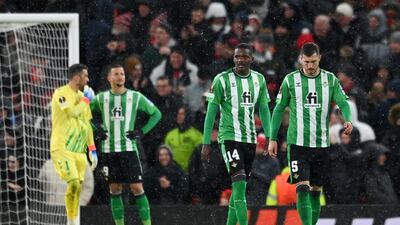 William Carvalho – 7. The veteran midfielder showed fine reading of the game for the most part but had little answer in the second half as the visitors were totally overpowered. Getty