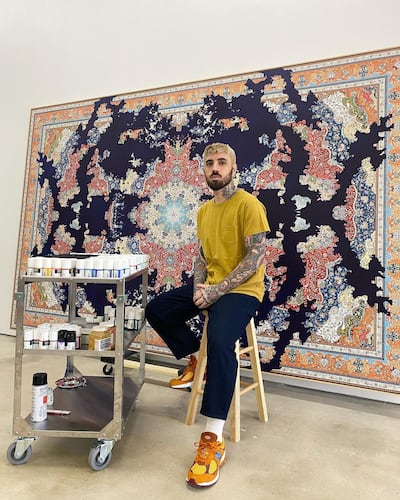 A portrait of artist Jason Seife. Courtesy the artist and Unit London