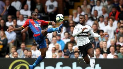 Right-back: Aaron Wan-Bissaka (Crystal Palace) – The revelation of the derby win over Fulham. The 20-year-old excelled in defence and set up Wilfried Zaha’s goal. Getty Images