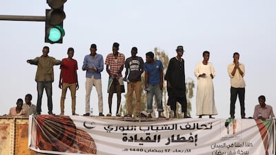 Sudanese people have been protesting since December 2018 against the rule of former President Hassan Al Bashir who resigned on 11 April. EPA