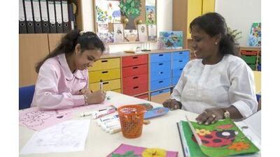 Nirmala Vongunster, a nurse, felt the centre was so good for her dyslexic daughter Ornella, 20, left, she decided to become a full-time employee.