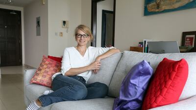 My Dubai Rent. Louise Lambert rents a 1BR apartment in Business Bay, Dubai. Chris Whiteoak / The National