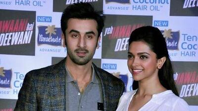 The Bollywood stars Ranbir Kapoor and Deepika Padukone. AFP
