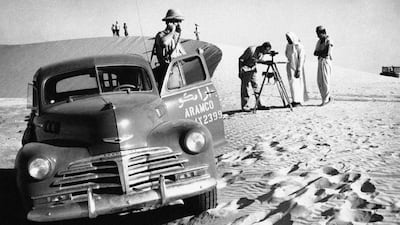 US-based Aramco shook up the oil trade with discoveries in Saudi Arabia in the 1950s; now US-based shale drillers are doing it again. AP Photo