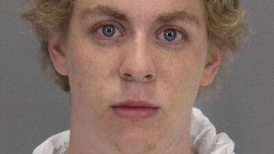 Rapist Brock Turner. Santa Clara County Sheriff's Office / AP