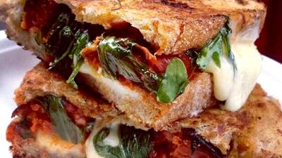 The Cheese Truck specialises in gourmet, melted cheese toasties. Courtesy of Cheese Truck