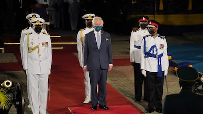 The presidential inauguration ceremony was held to mark the birth of a new republic in Barbados. Reuters