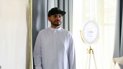 Muhanad Abdulla Murad had a heart attack at the age of 26. Khushnum Bhandari / The National