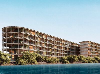 The Kalba Hotel, part of Marriott's Autograph Collection in the Sharjah exclave, will be a five-star waterfront property. Photo: Shurooq