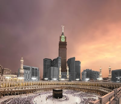 Makkah Clock Royal Tower, A Fairmont Hotel is known for its Kaaba-view rooms. Photo: Fairmont Hotels & Resorts