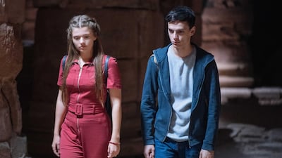 Aysha Shahaltough and Sultan Alkhalil in 'Jinn Season 1. Ahmad Blaibleh/Netflix