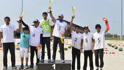 Sheikh Hamdan achieved his victory in the presence of the Vice President and Ruler of Dubai, Sheikh Mohammed bin Rashid.