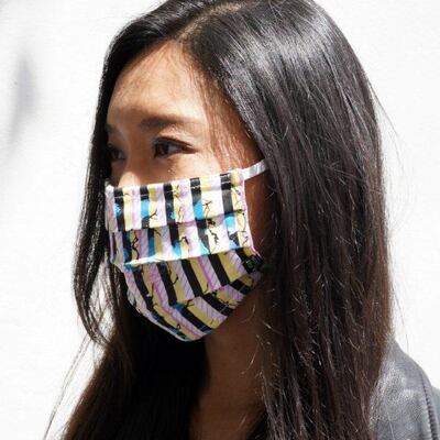 The mask designed by Julien Macdonald. Courtesy British Fashion Council