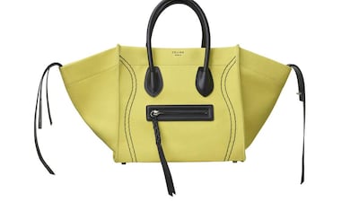Bag, Dh7,100, Céline. Courtesy Céline
