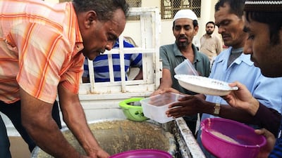 Day 24 — ‘One of the main reasons Muslims fast during Ramadan is to train ourselves to resist the need for food to better understand the hunger and suffering that poor people experience every day’. Ammar Al Attar for The National