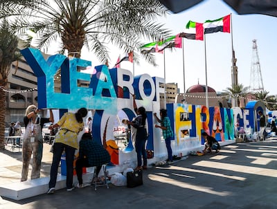 2019 was celebrated as the Year of Tolerance in the UAE. Victor Besa / The National