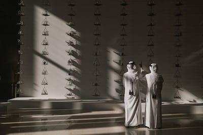 The event is rooted and inspired by Qatar, says the curator. AFP