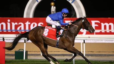 Tryster, ridden by William Buick, was a lit up the Dubai World Cup Carnival at the start of 2016. Pawan Singh / The National
